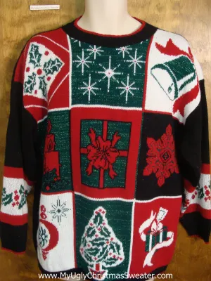 80s Decorations Tacky Xmas Sweater