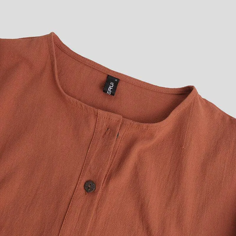 Arabic Jubba Solid Pockets Robes