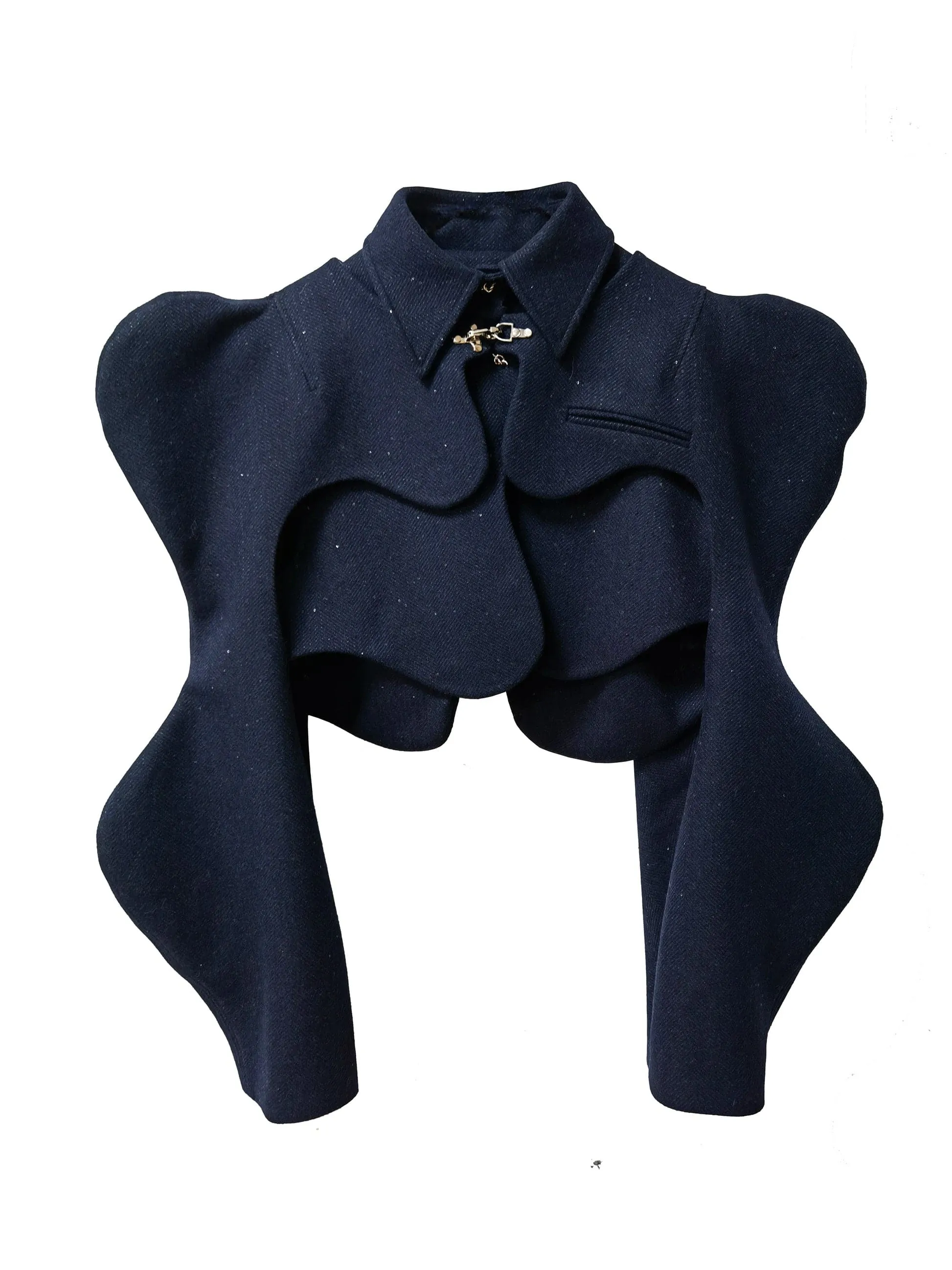 Arc Hollow Woolen Coat