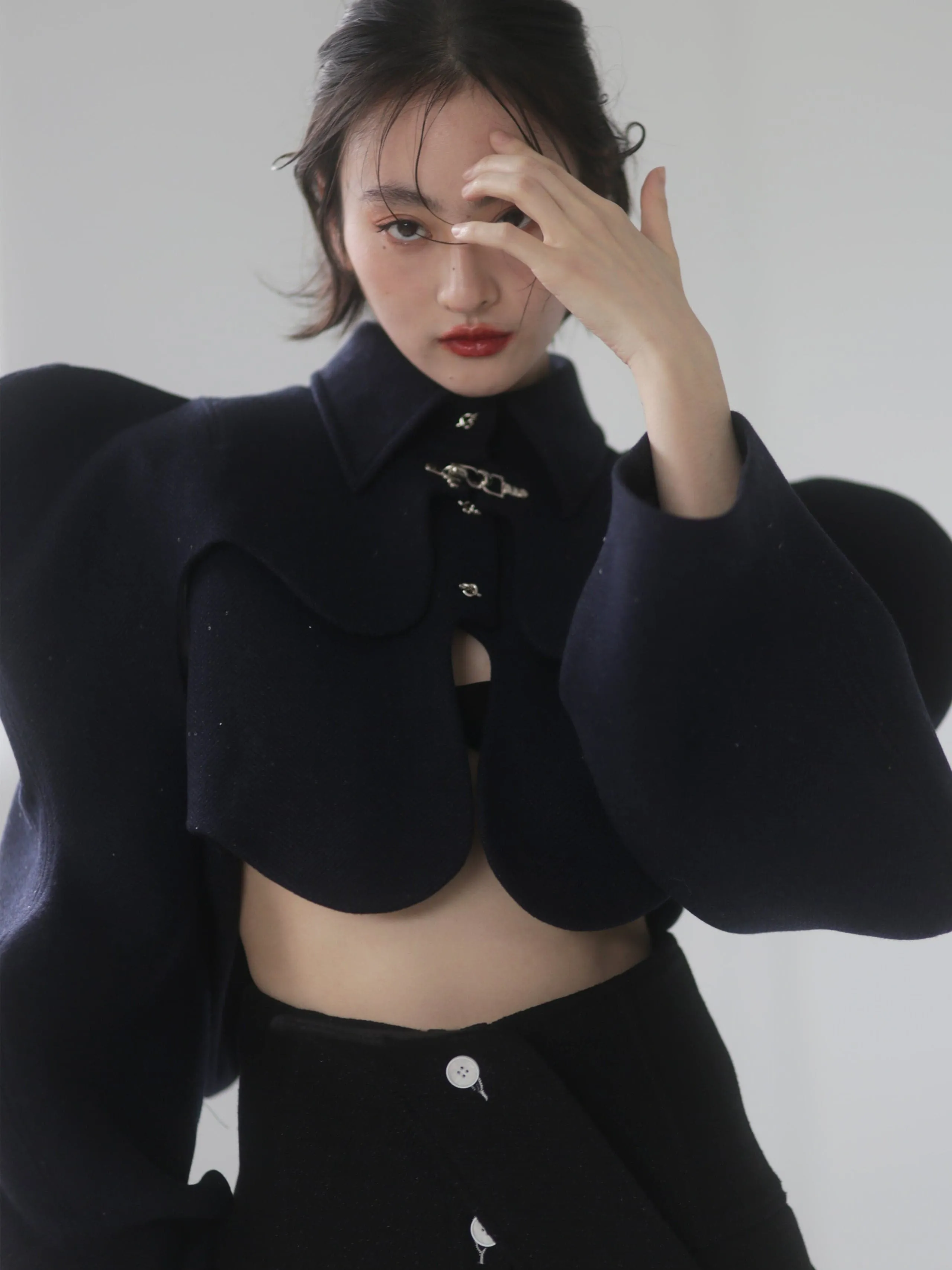 Arc Hollow Woolen Coat