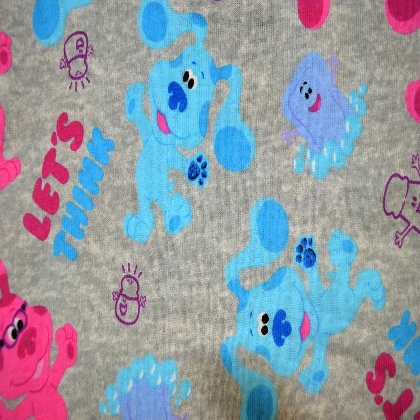 Blue's Clues Let's Think Warm Weather Cotton Toddler 4 Piece Pajamas