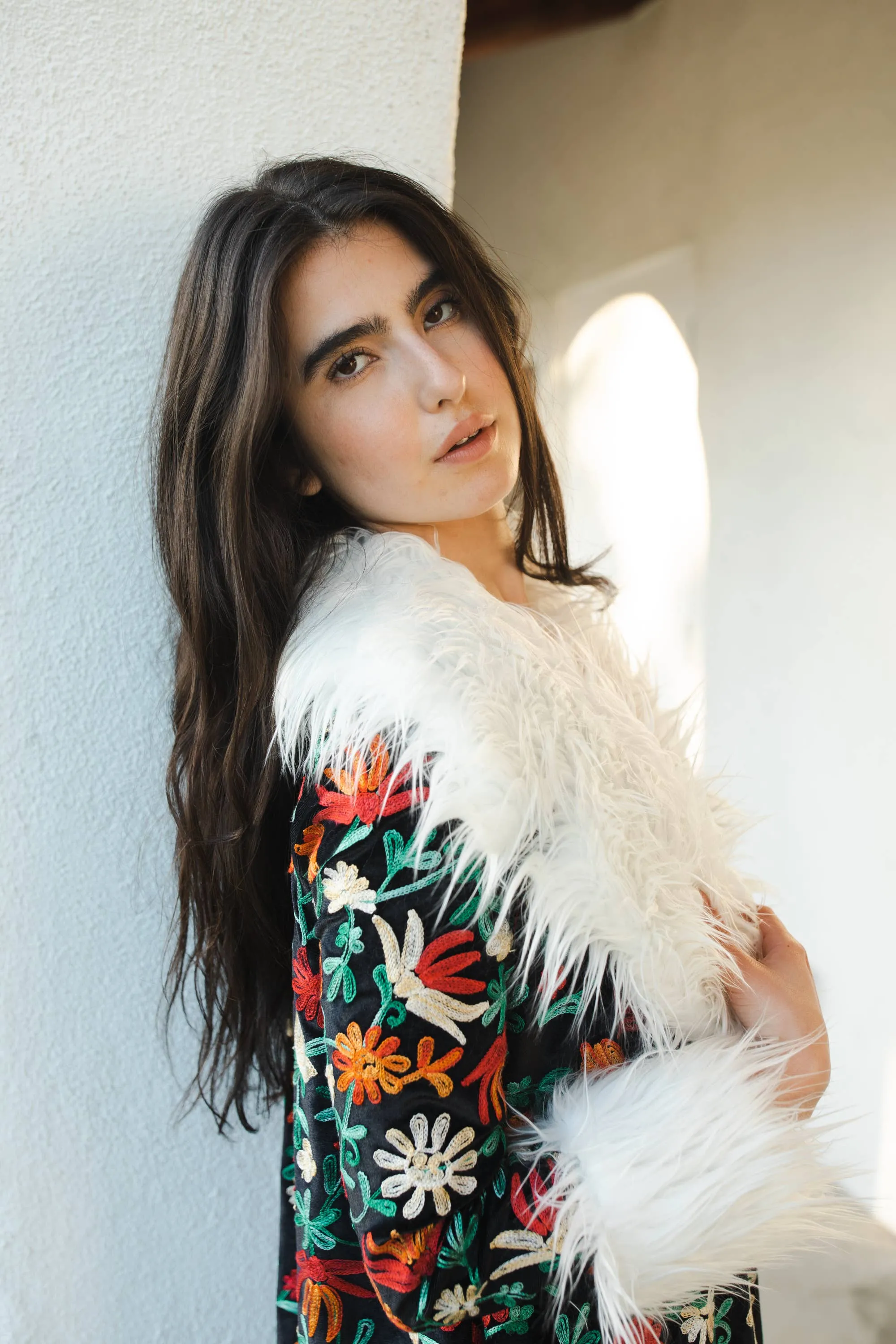 Botanical Bohemian Coat