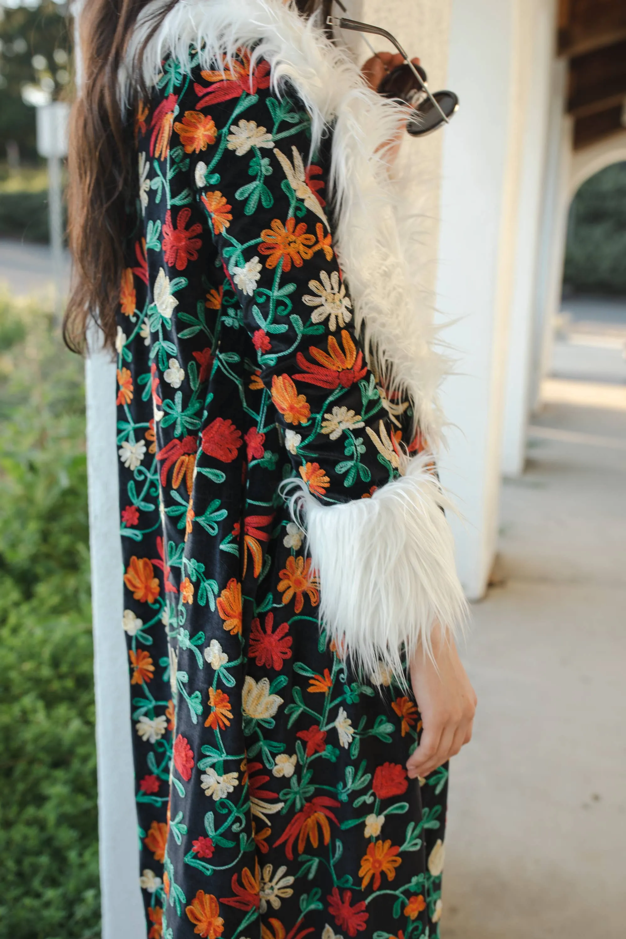 Botanical Bohemian Coat