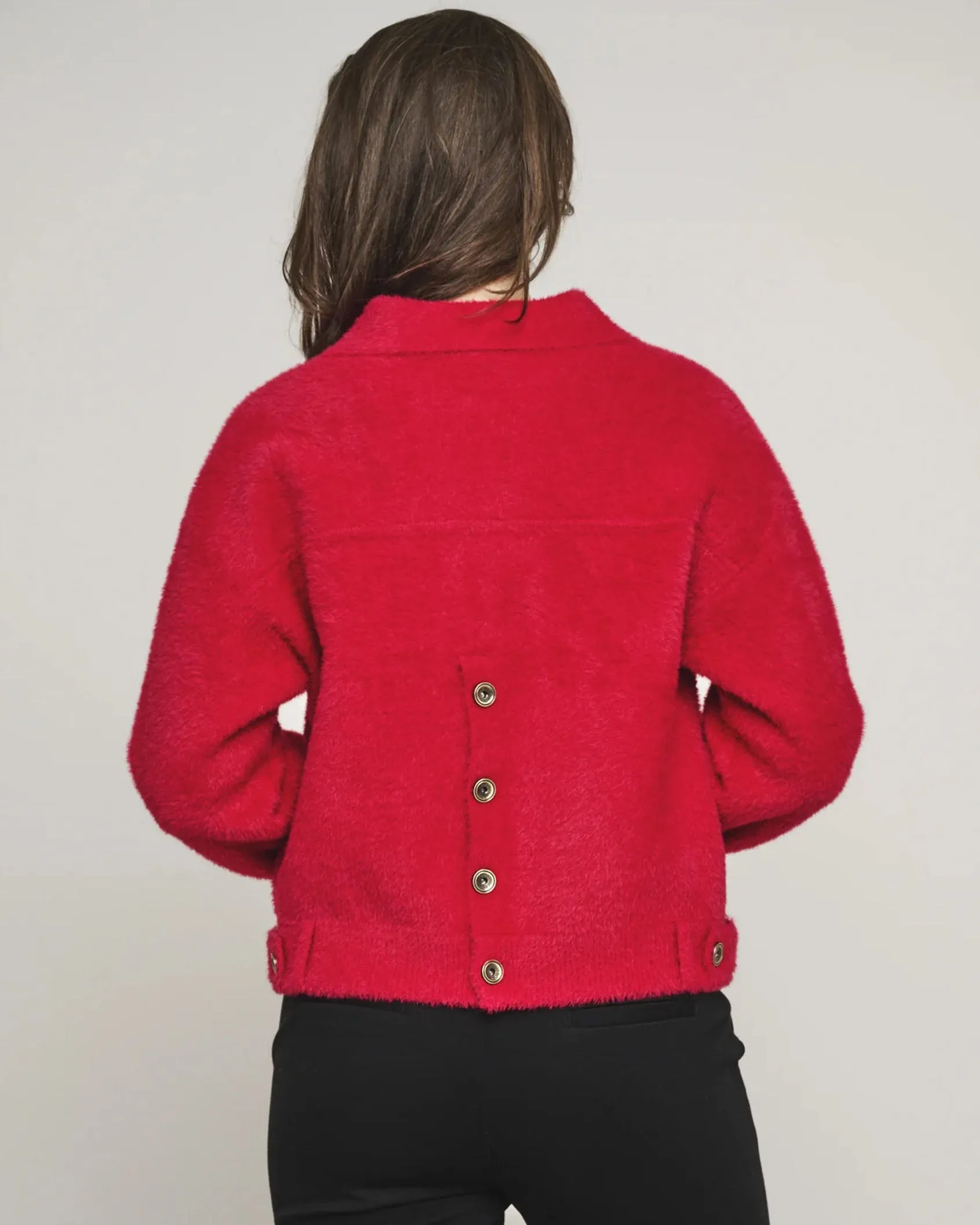 Bubbly Berry Fleecey Jacket
