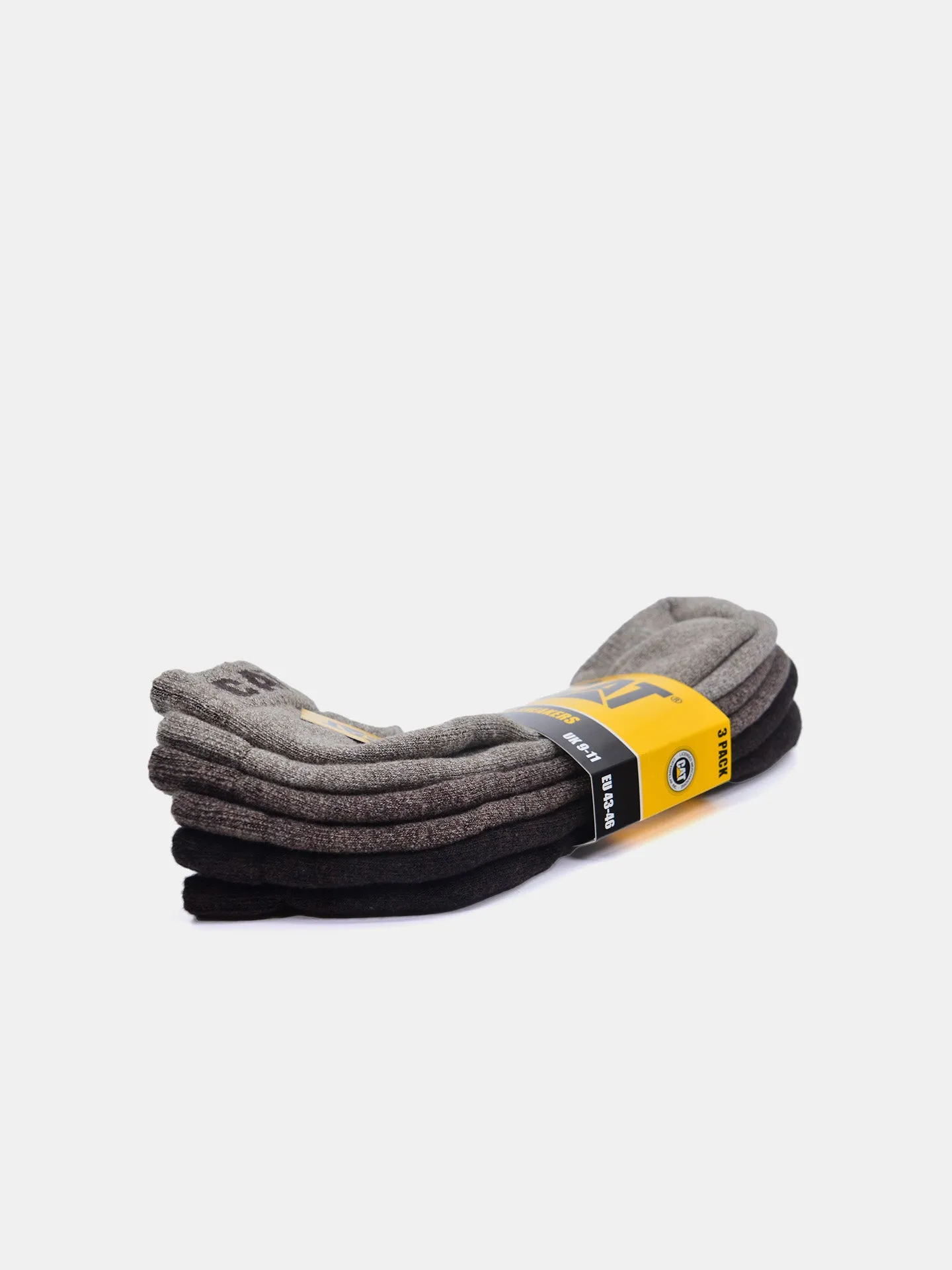Caterpillar Men's Outdoor Sneaker Socks (3 Pack)