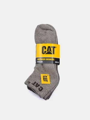 Caterpillar Men's Outdoor Sneaker Socks (3 Pack)