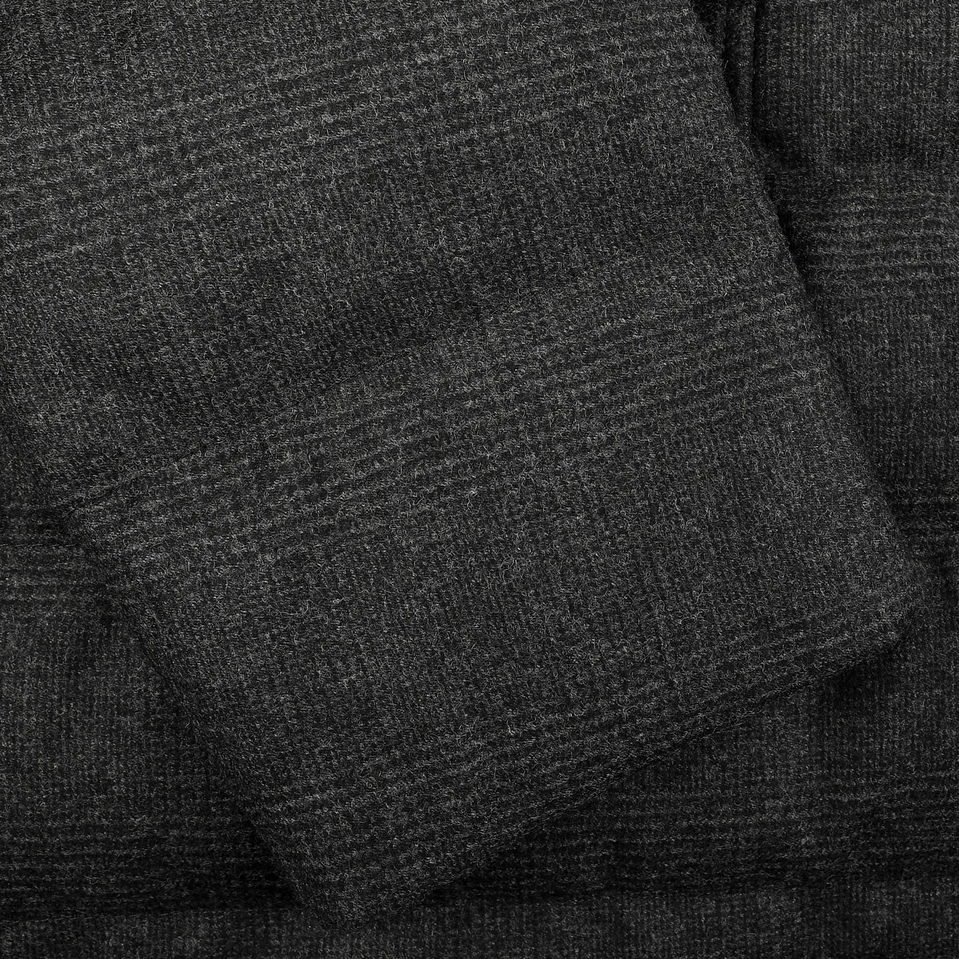 Charcoal Checked Wool Cashmere Loro Piana Jacket
