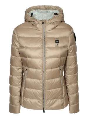 Charme Beige Down Jacket