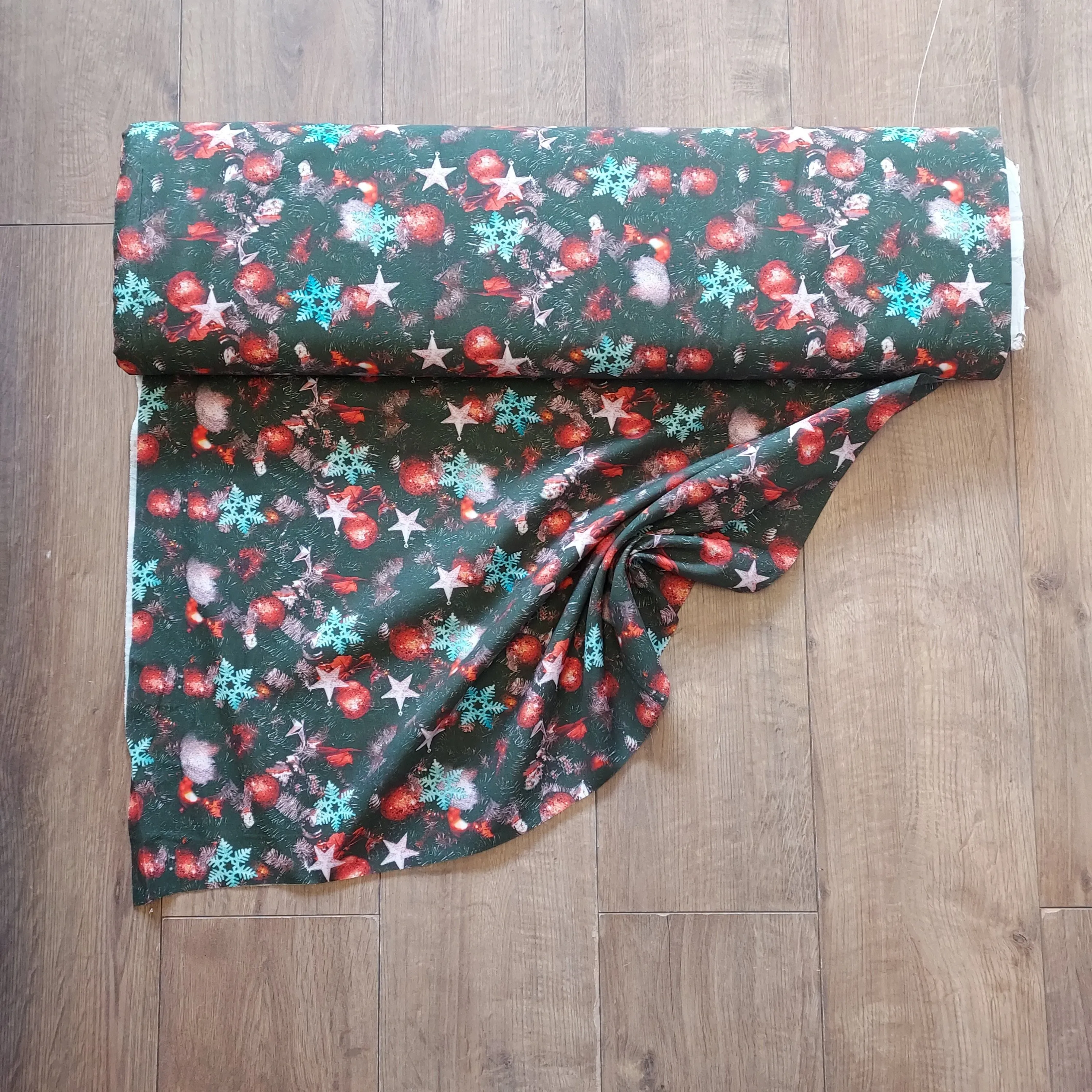 Christmas Decorations Cotton Fabric