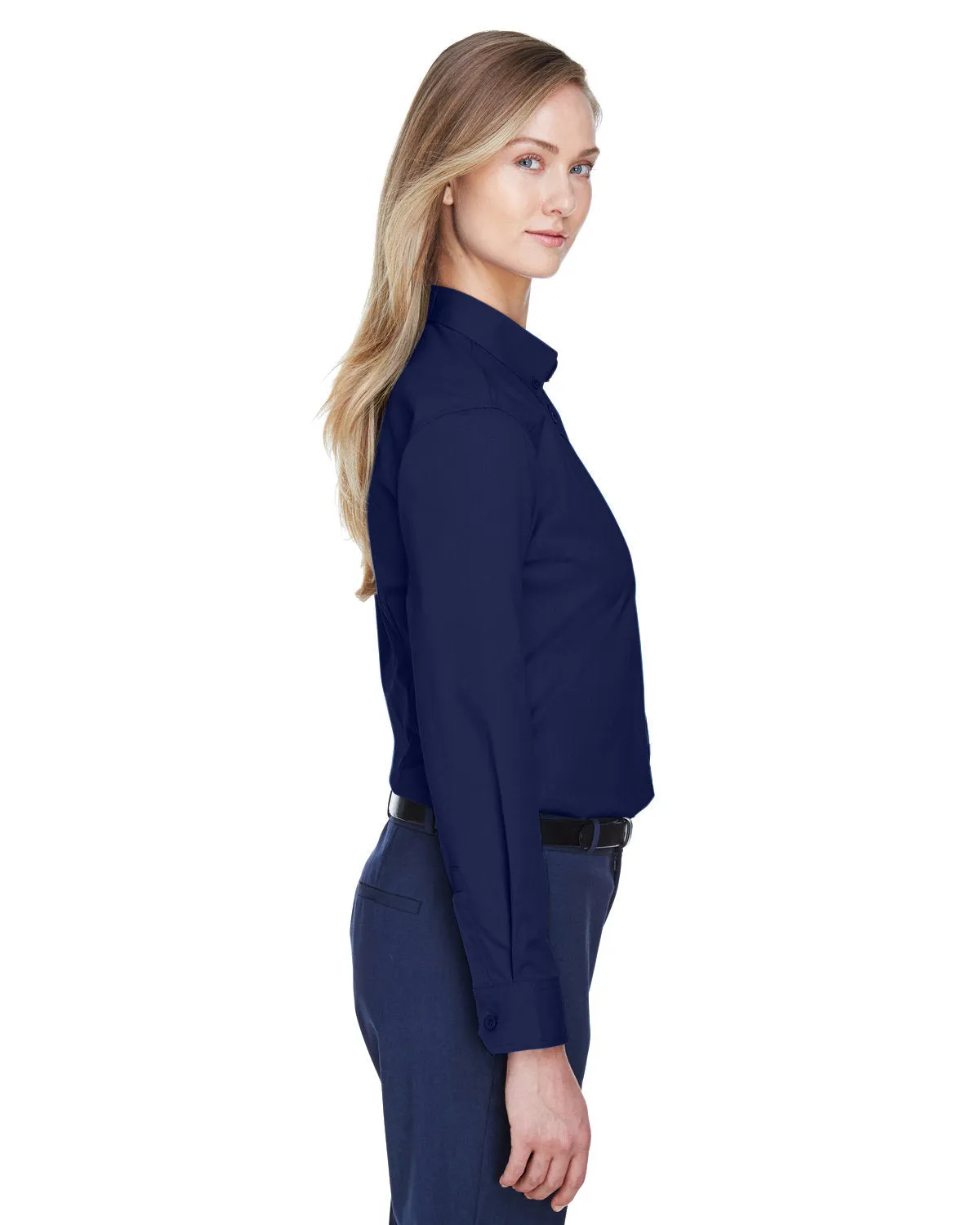 CORE365 Ladies' Operate Long-Sleeve Twill Shirt