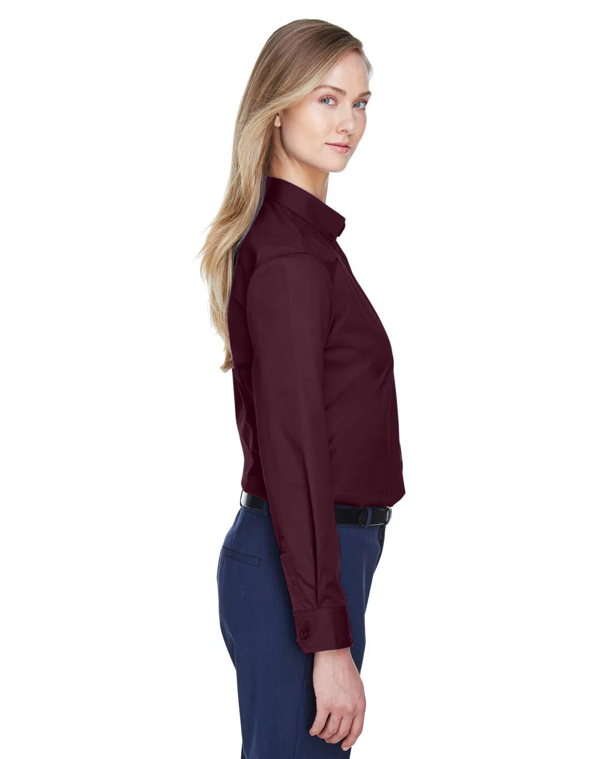 CORE365 Ladies' Operate Long-Sleeve Twill Shirt
