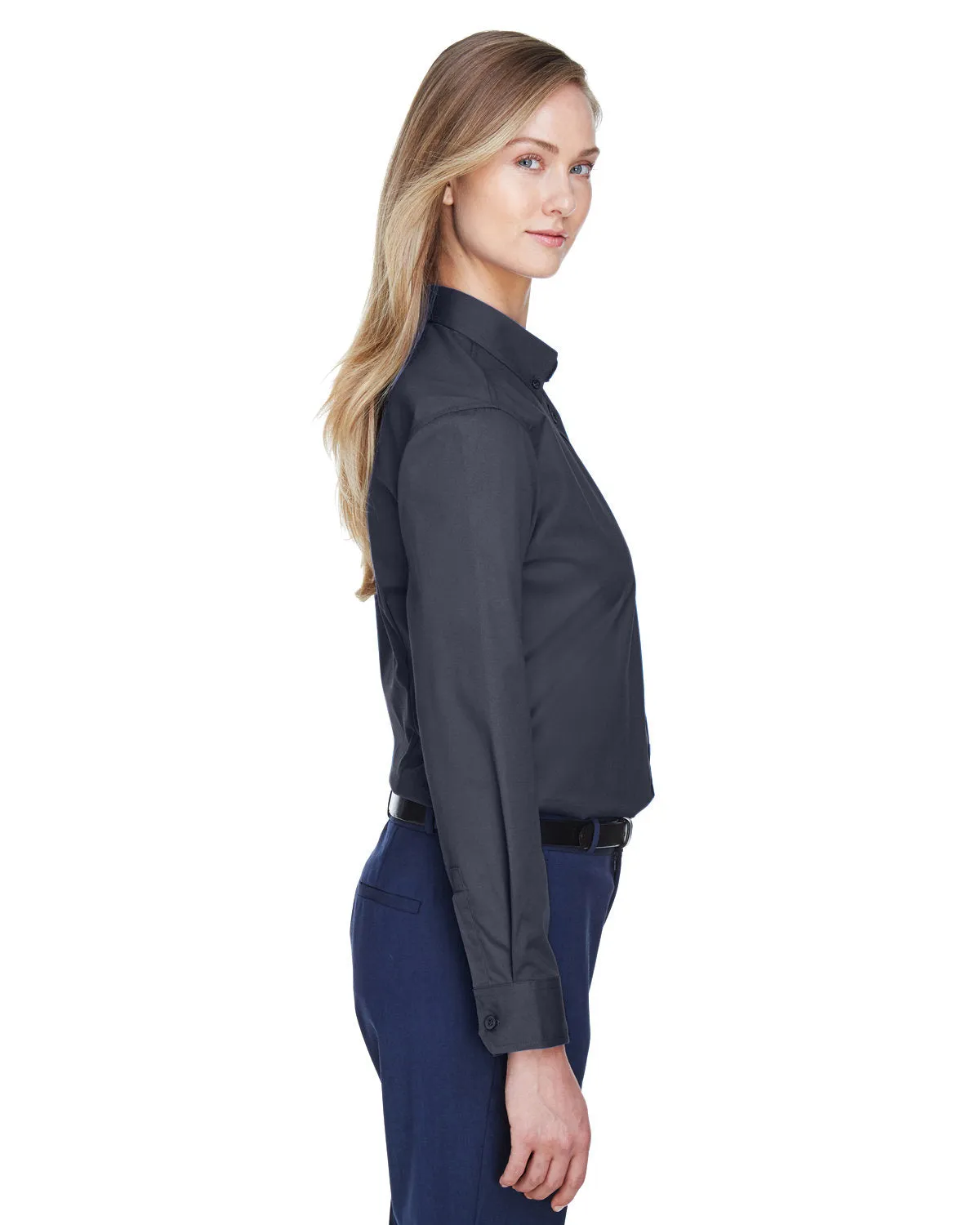 CORE365 Ladies' Operate Long-Sleeve Twill Shirt