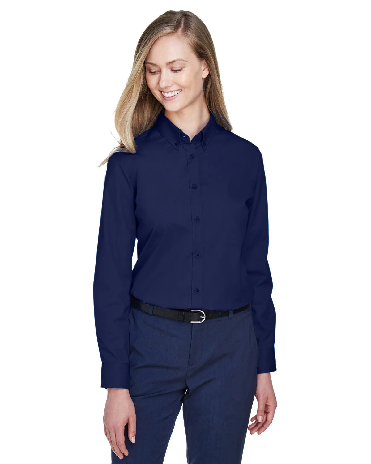 CORE365 Ladies' Operate Long-Sleeve Twill Shirt