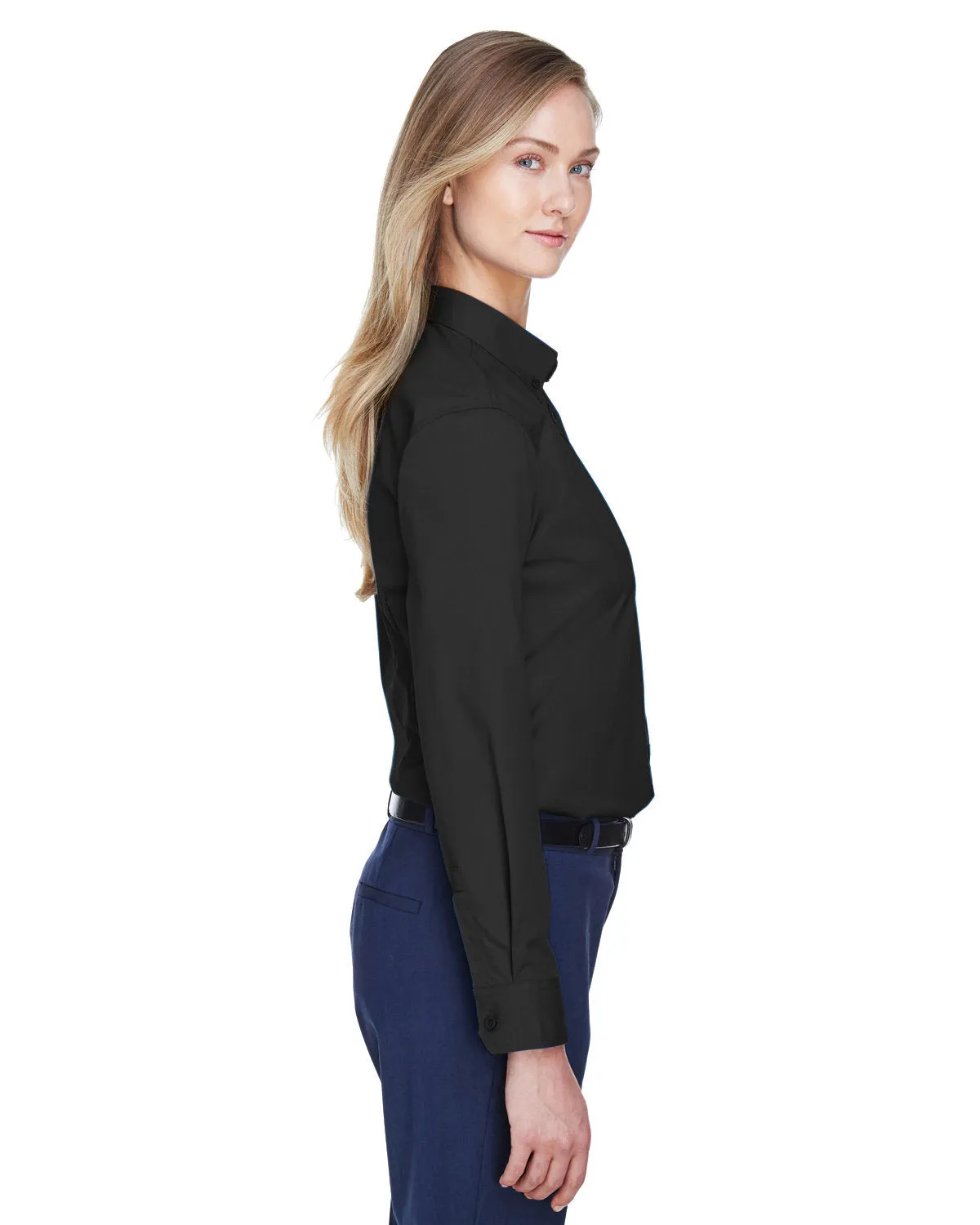 CORE365 Ladies' Operate Long-Sleeve Twill Shirt