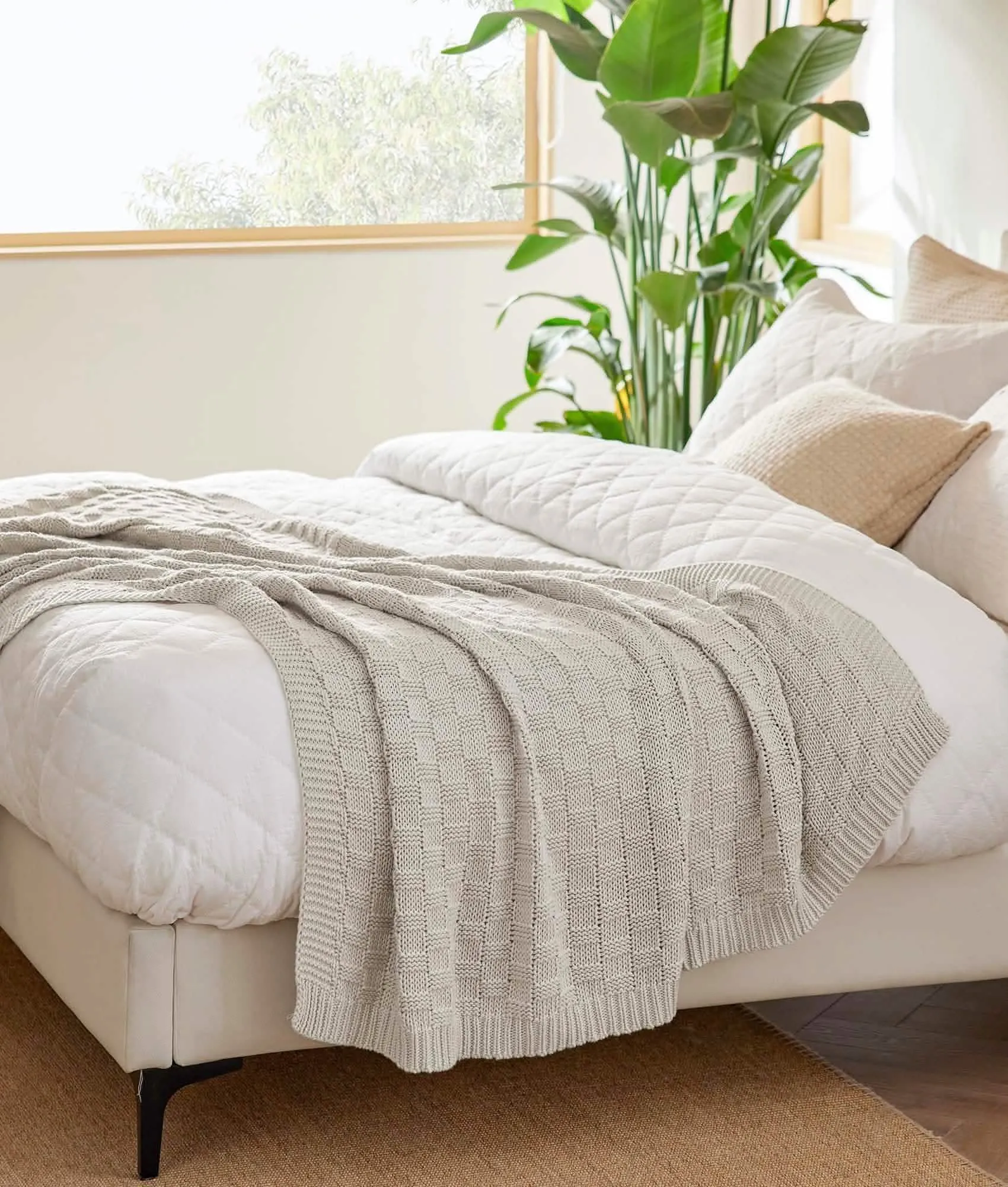 Cotton Knit Blanket