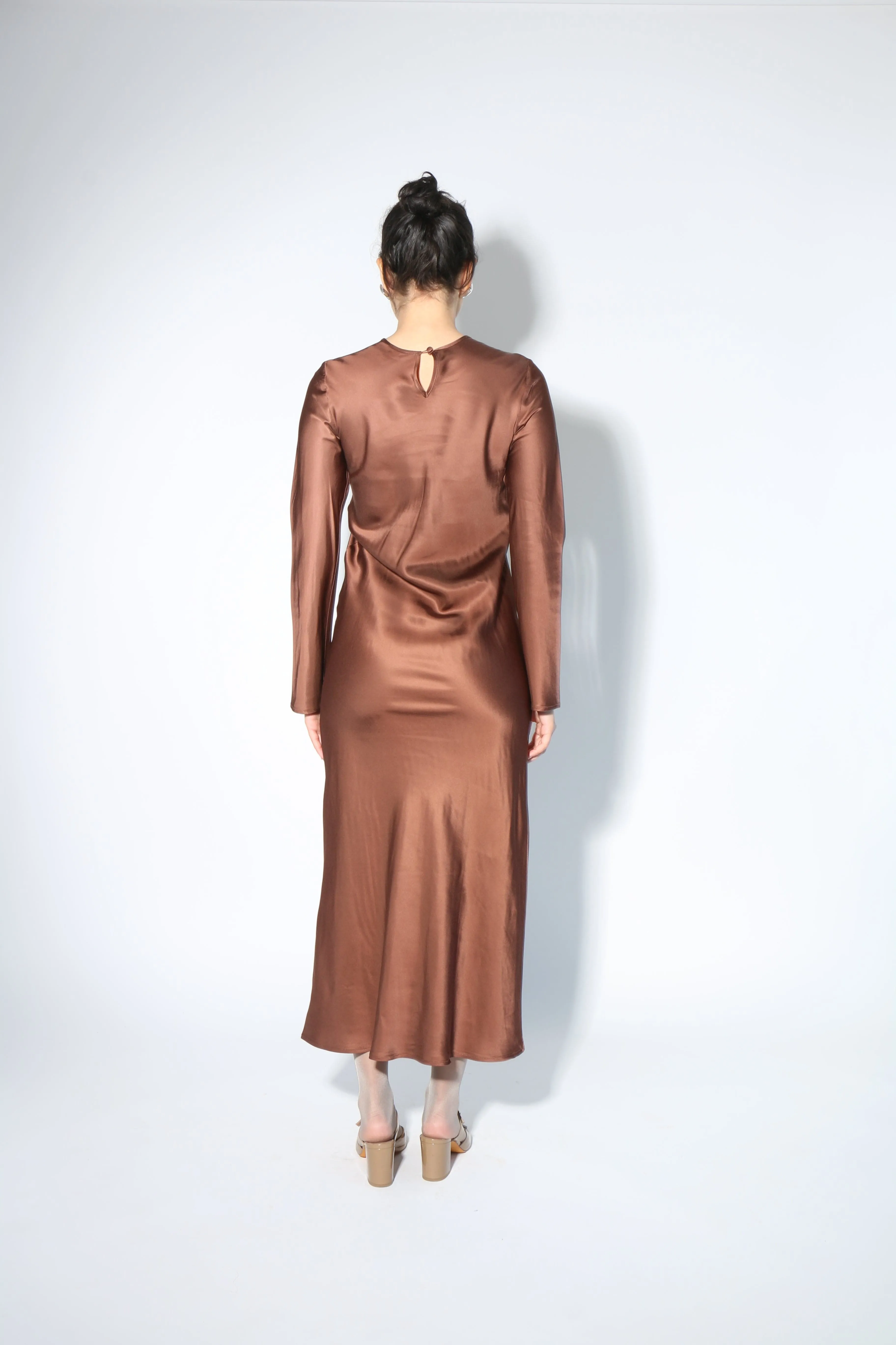 Dark Brown Dydine Dress