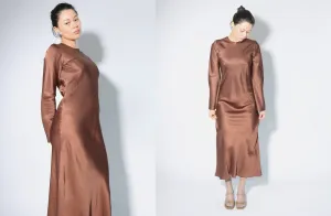 Dark Brown Dydine Dress