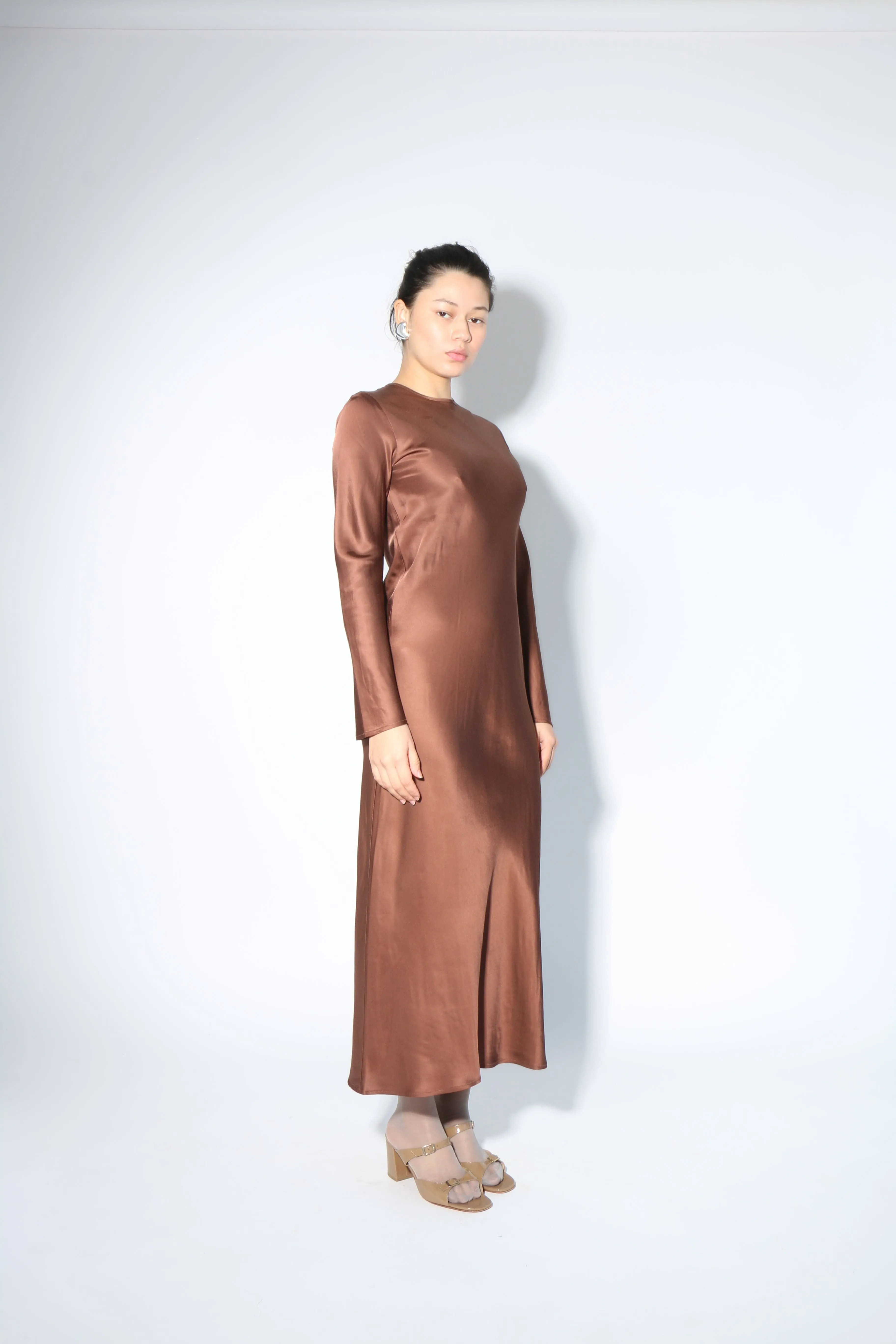 Dark Brown Dydine Dress