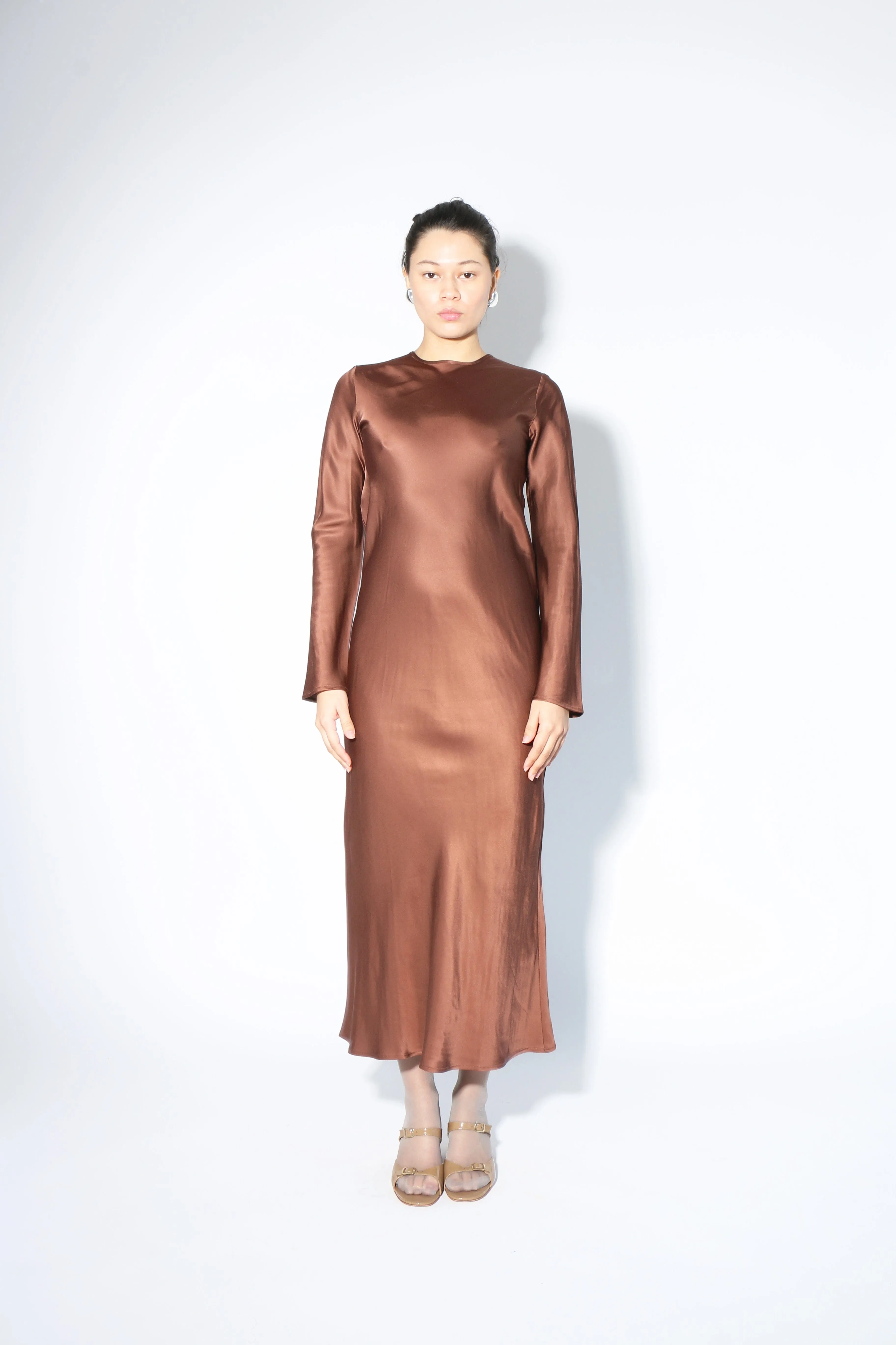 Dark Brown Dydine Dress