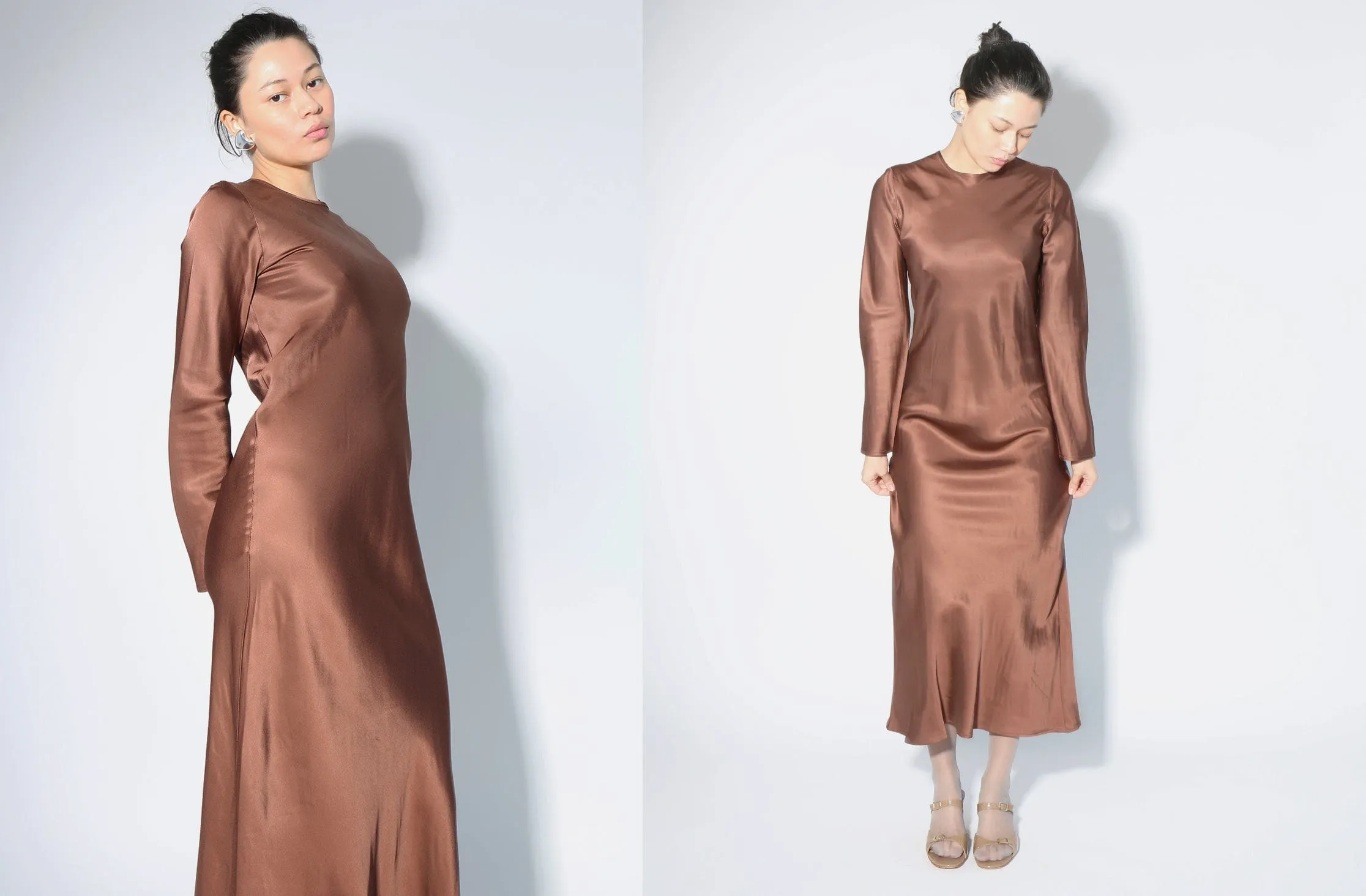 Dark Brown Dydine Dress