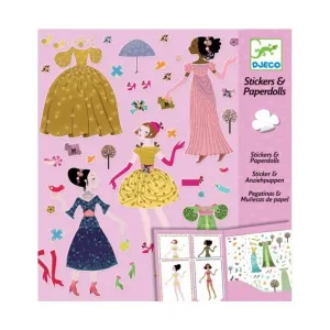 djeco stickers robes des 4 saisons 4 