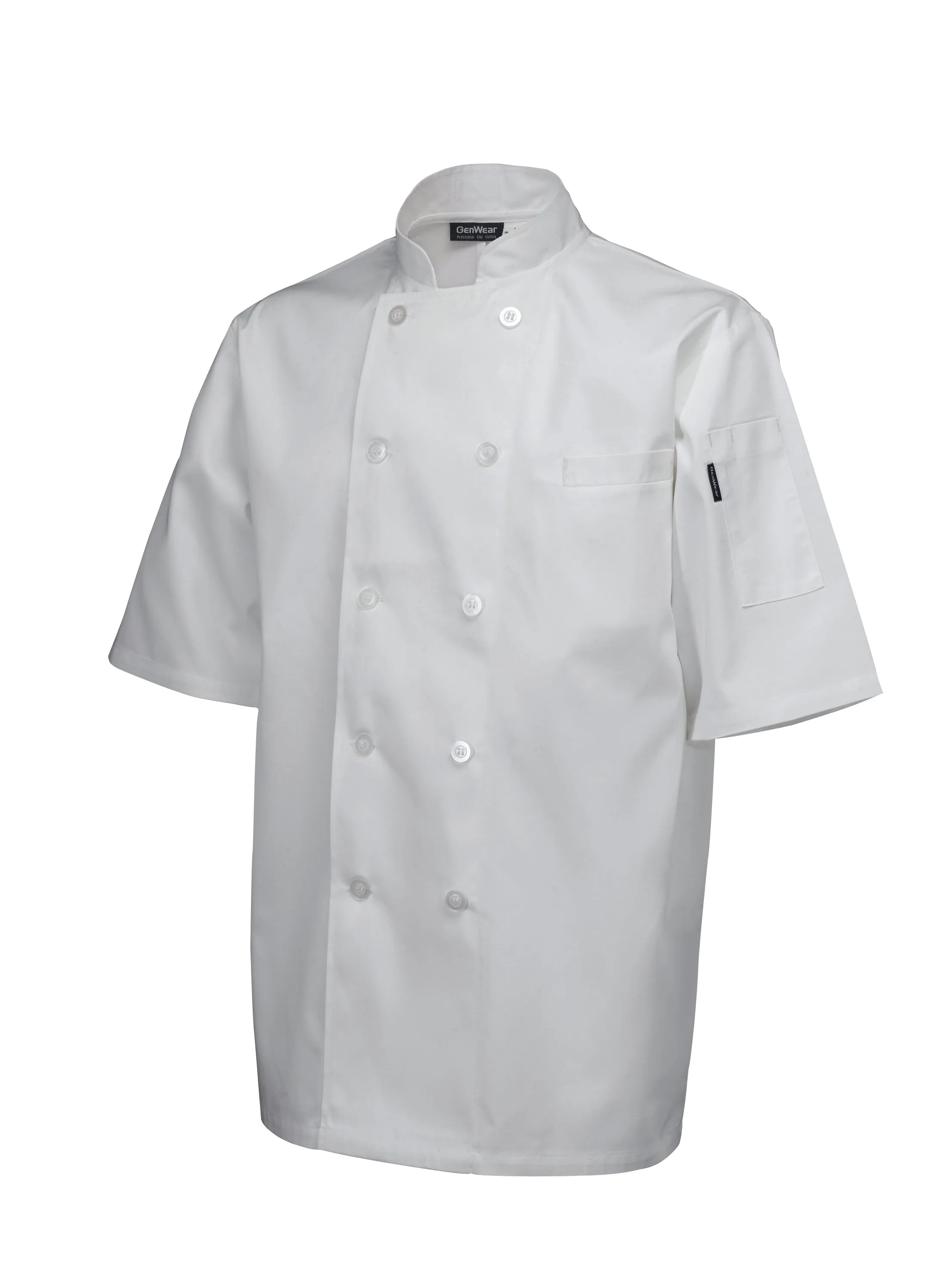 Ego Chef Standard Jacket (Short Sleeve) White