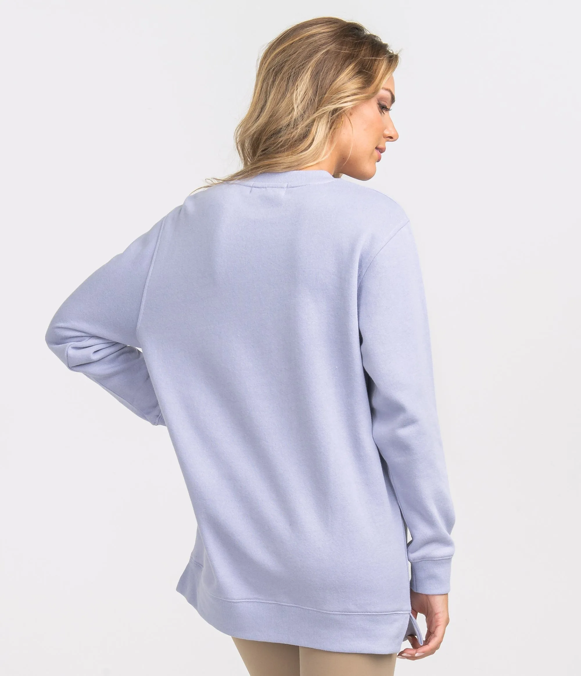 Enjoy The Good Life Sweatshirt - Sweet Lavender