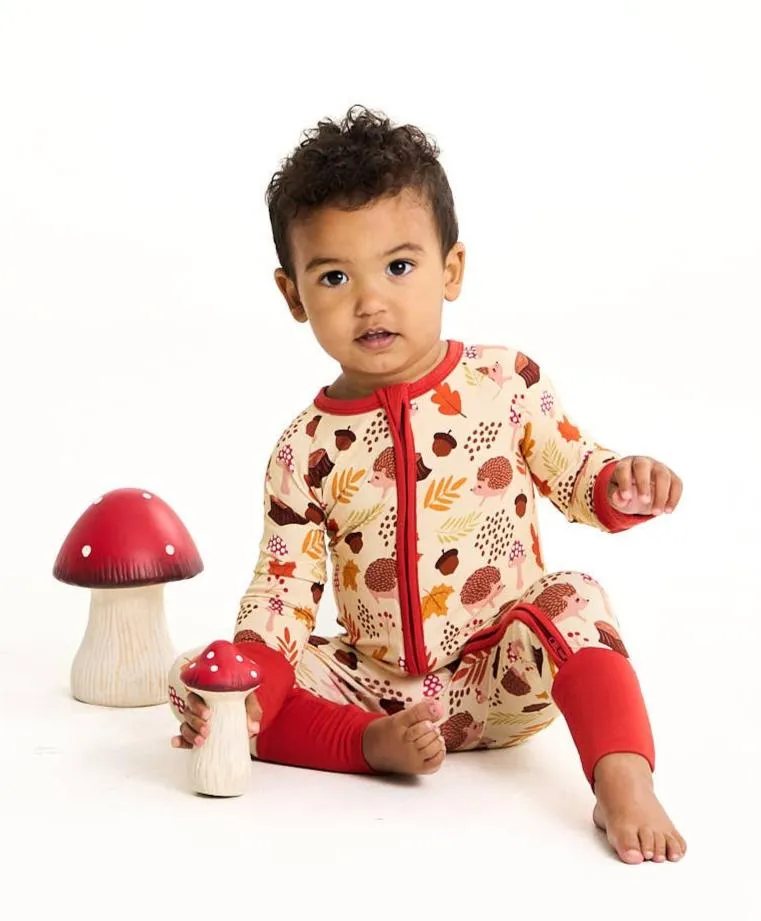 Fall Woodland Whimsy Convertible Pajamas