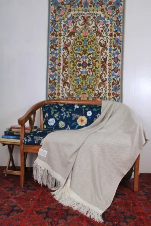 Gulya Pastel Double Weave Small Pashmina Blanket