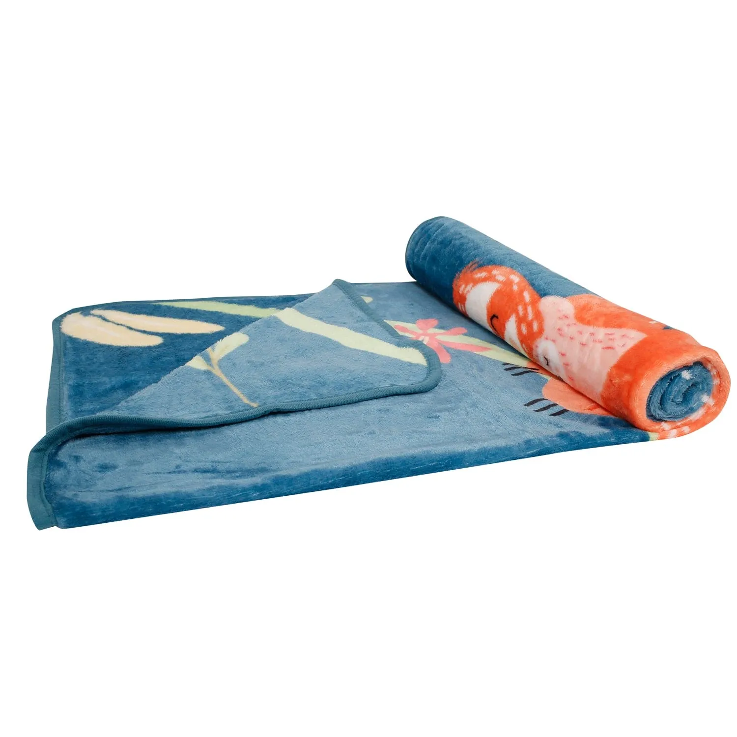 Have A Good Time Blue One Ply Blanket