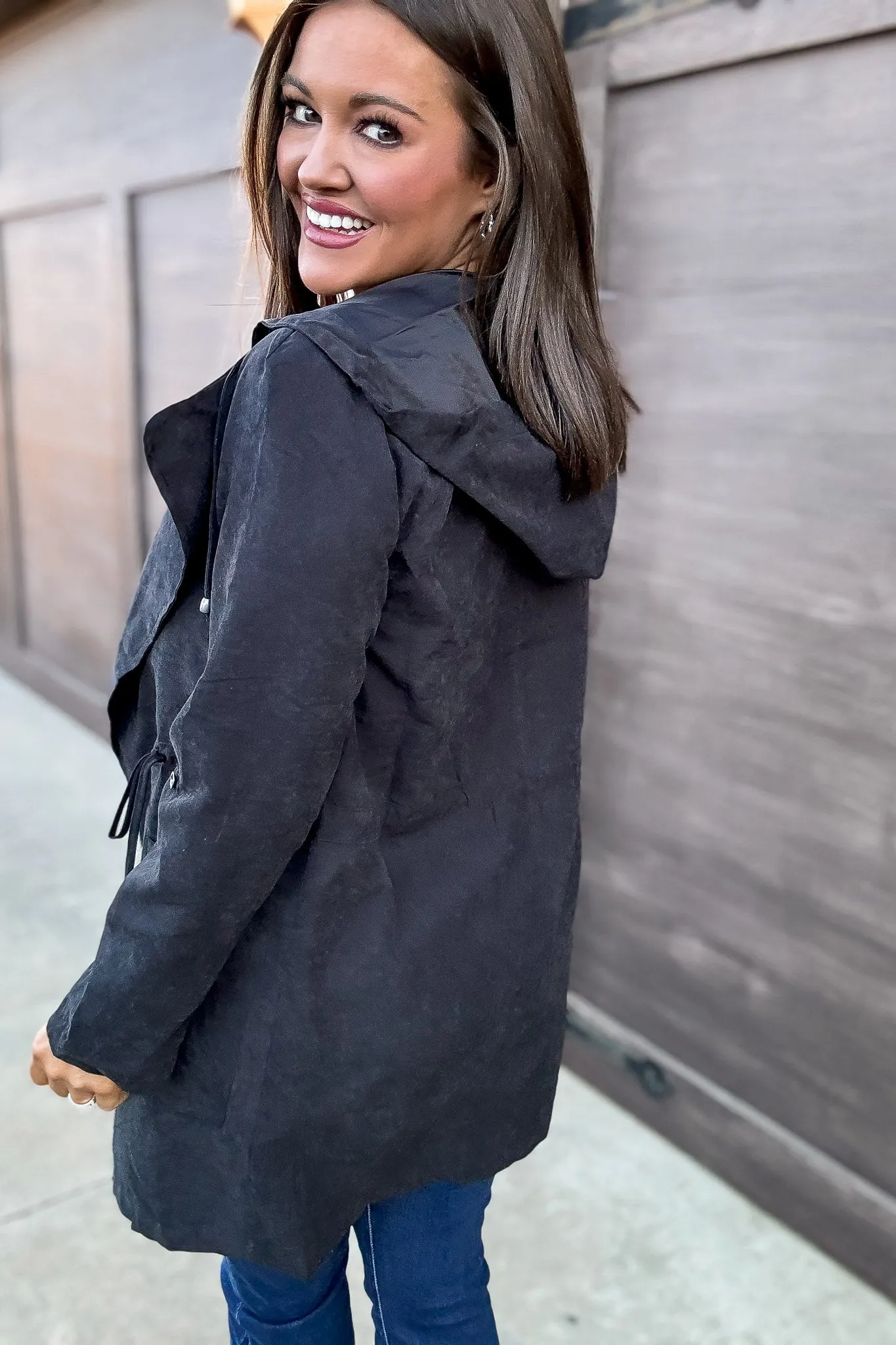 Hold My Attention Black Jacket