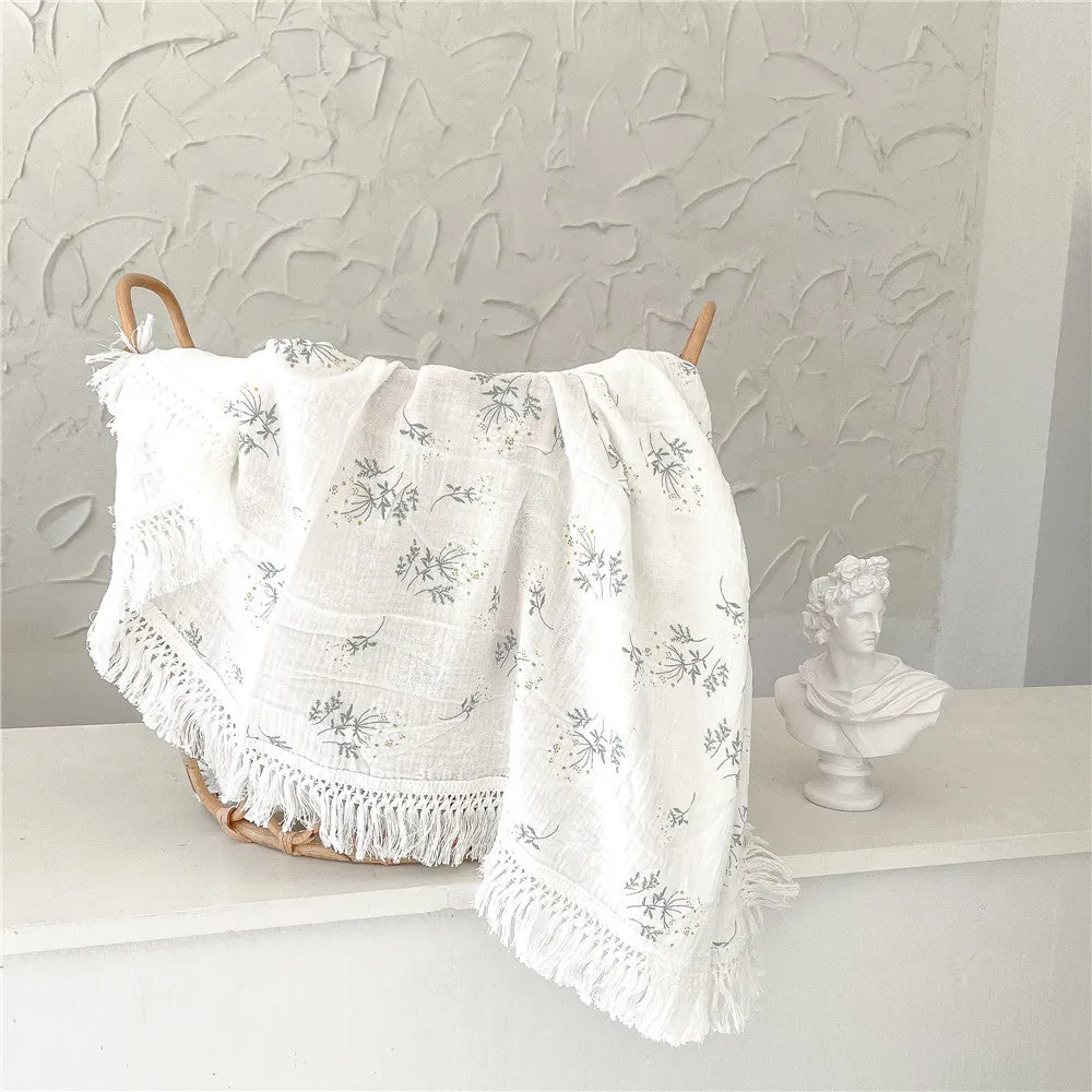 JUST FRUITS AND FLOWERS Light Cotton Blanket Wrap