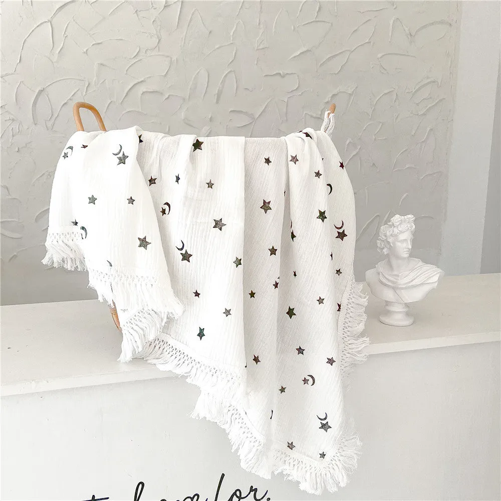 JUST FRUITS AND FLOWERS Light Cotton Blanket Wrap