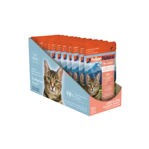 Lamb & King Salmon Feast Pouch Cat Food