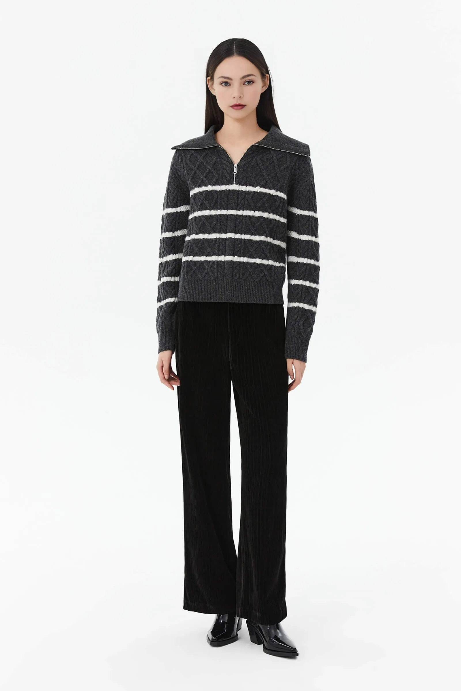 LILY Beautiful Merino Wool Knit Sweater