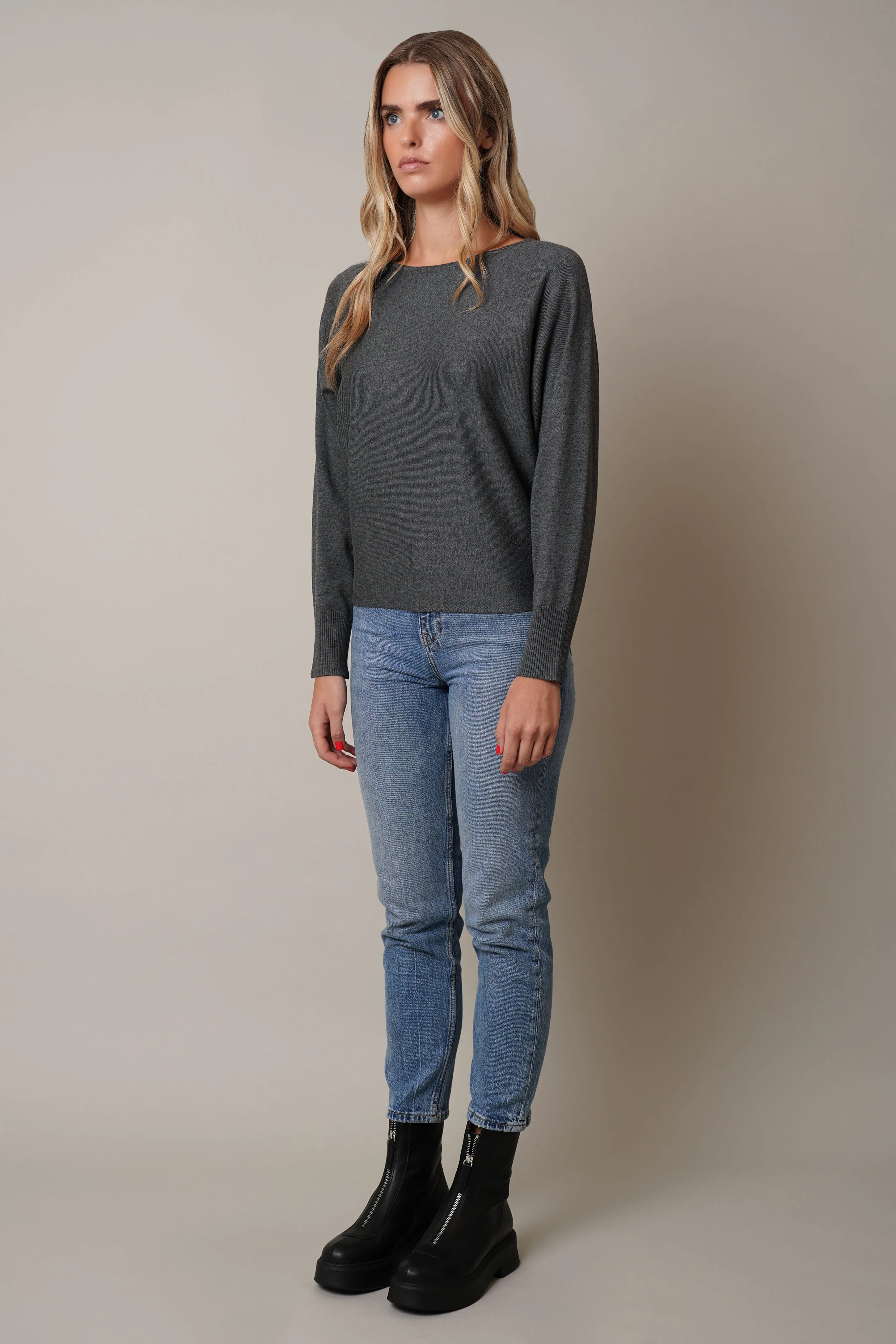Long Sleeve Dolman Sweater