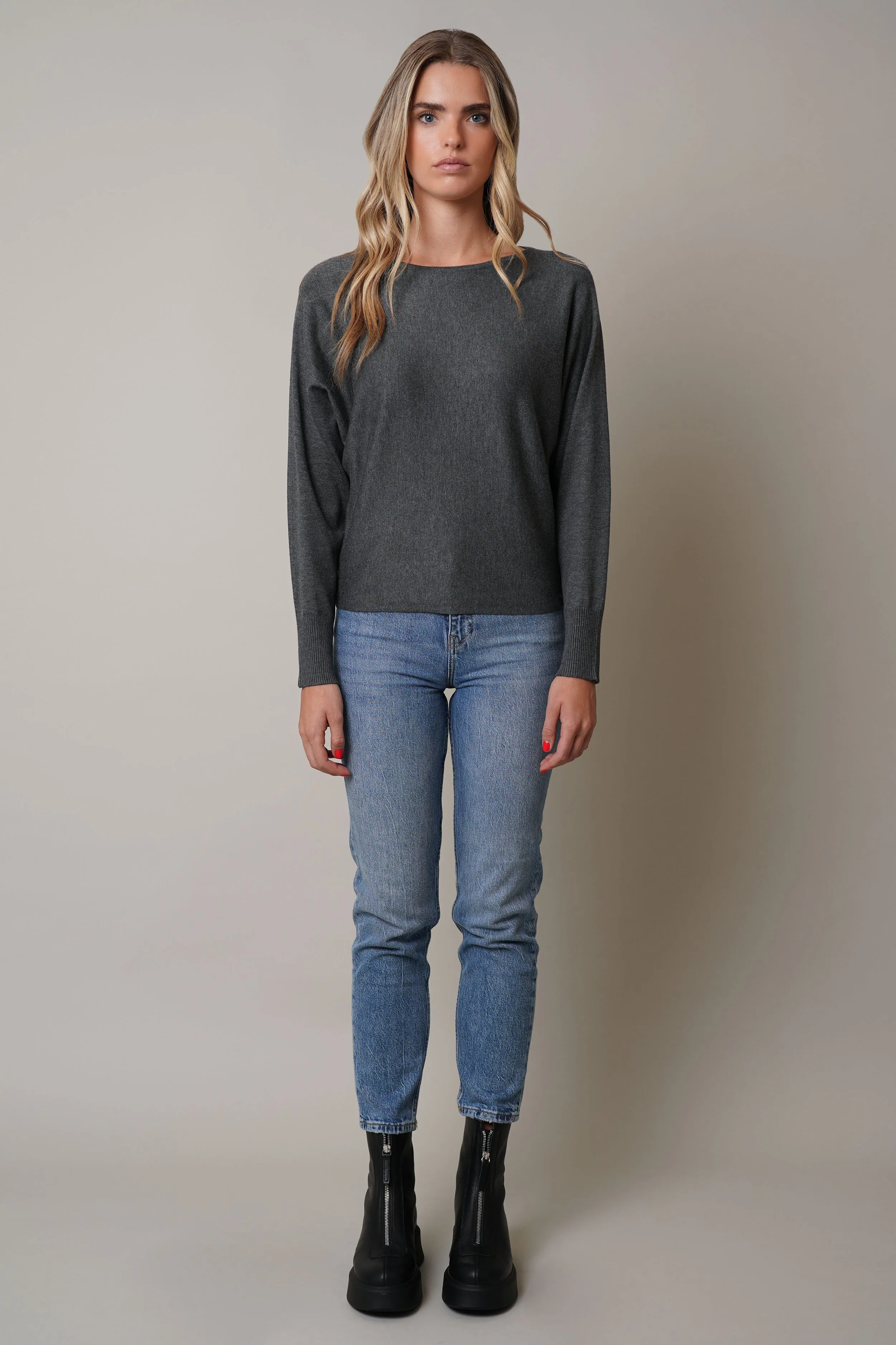 Long Sleeve Dolman Sweater
