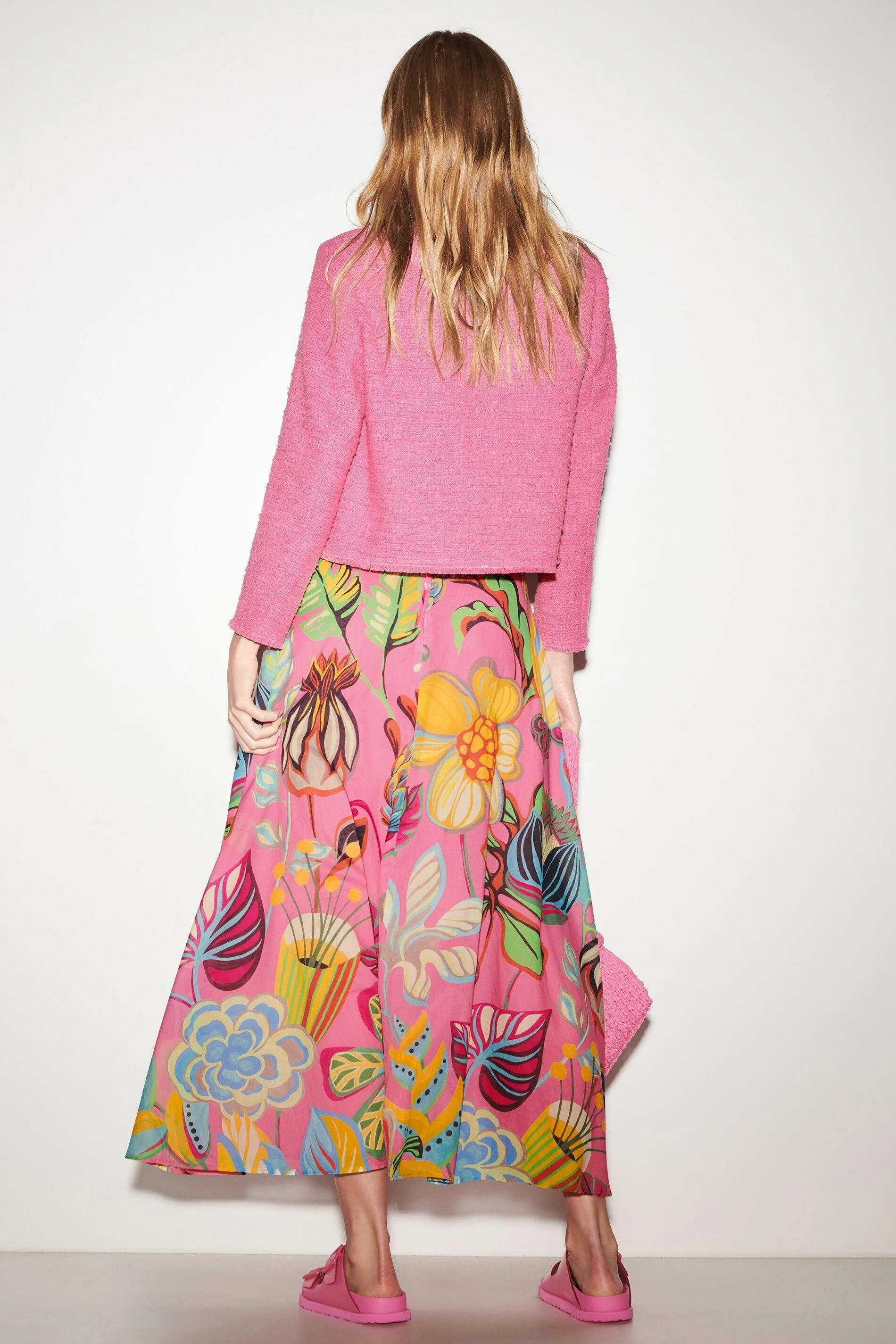 Luisa Cerano Tweed Look Jacket