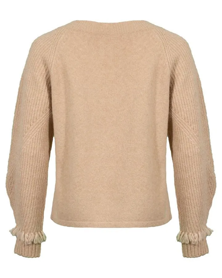 Marc Cain Abstract Bead Pattern Sweater