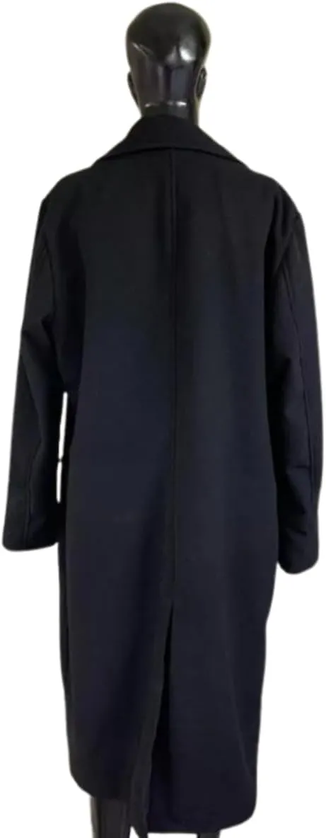 Men's Vintage Long Cotton Trench Coat, Mens Long Cotton Overcoat, British-Inspired Trench Coat, Western Jacket