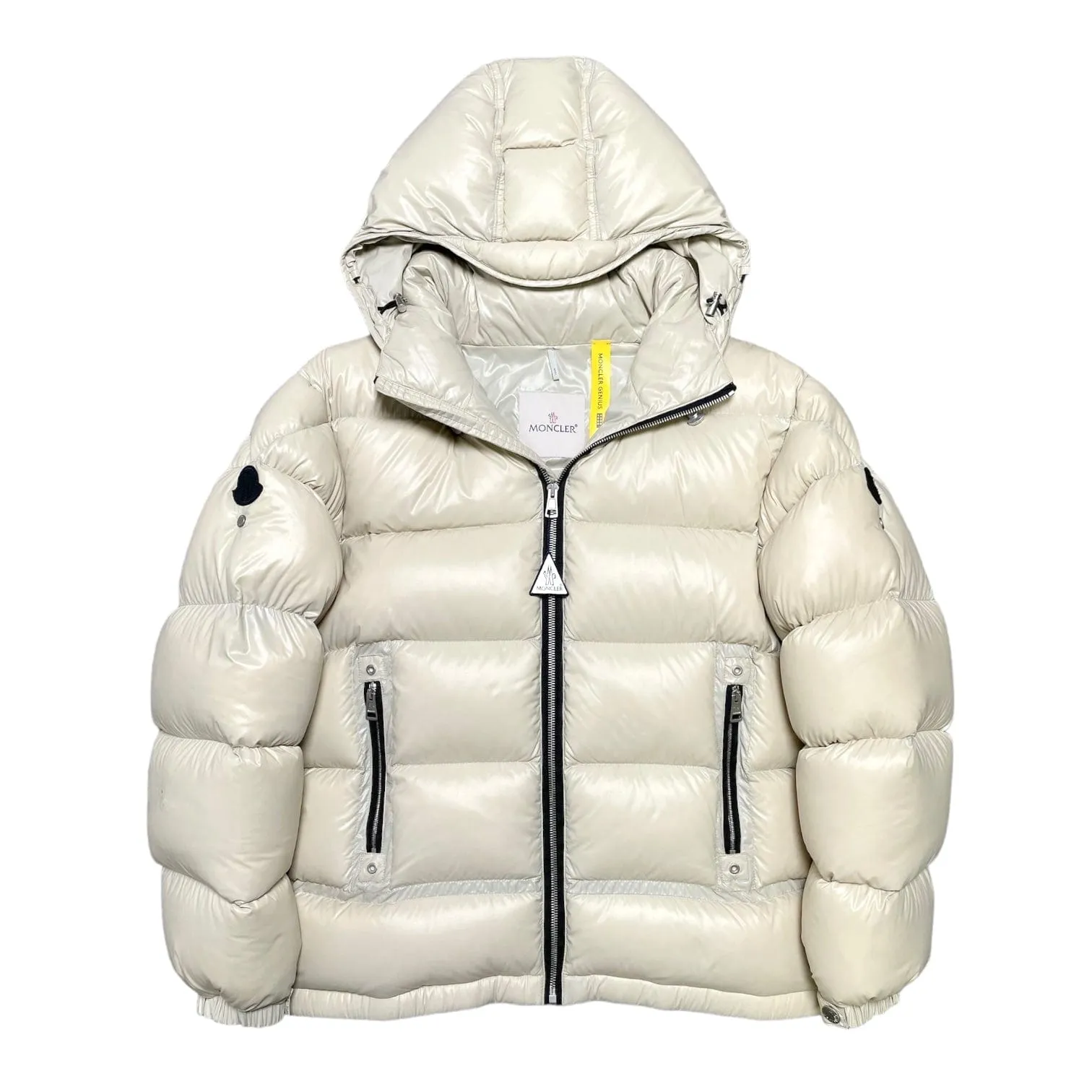 Moncler x Alyx 1017 Almond Short Down Jacket Tan