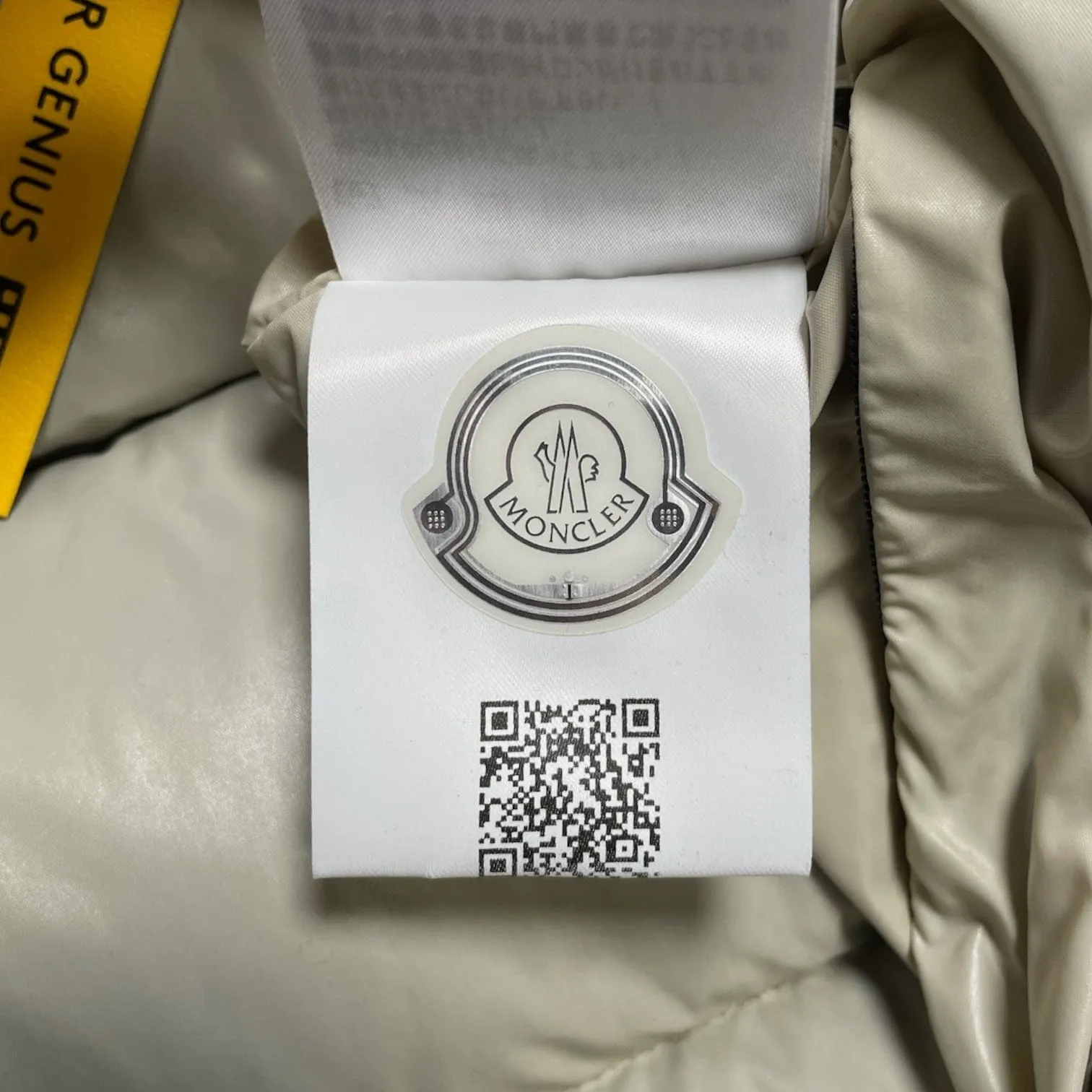 Moncler x Alyx 1017 Almond Short Down Jacket Tan