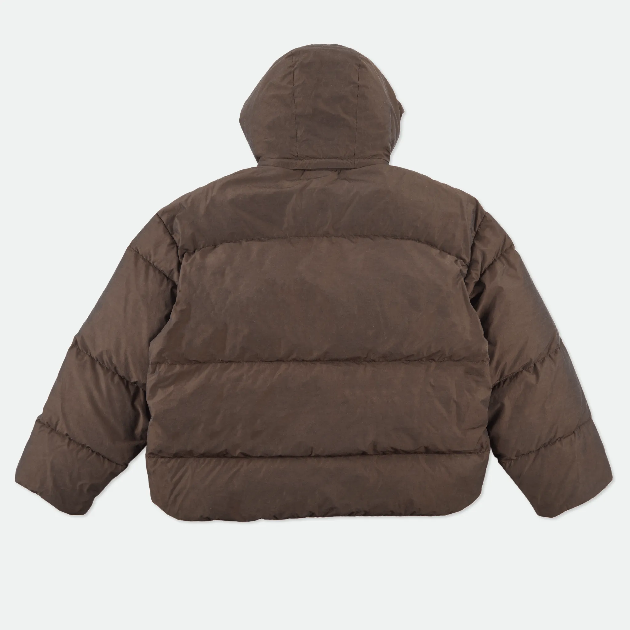 NEITHERS - Discoloured Goose Down Jacket Brown