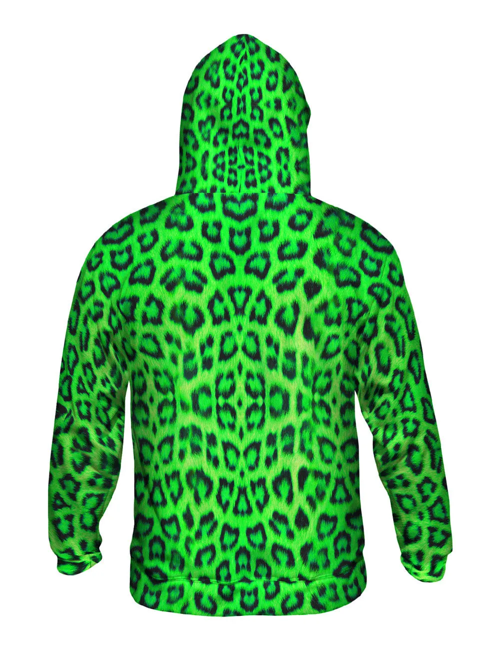 Neon Green Leopard Animal Skin