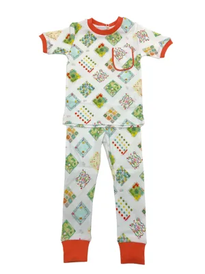 Nola Tawk Game Night Organic Cotton Pajama Set