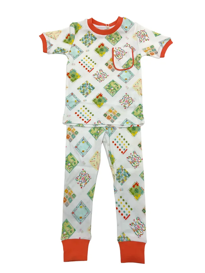Nola Tawk Game Night Organic Cotton Pajama Set