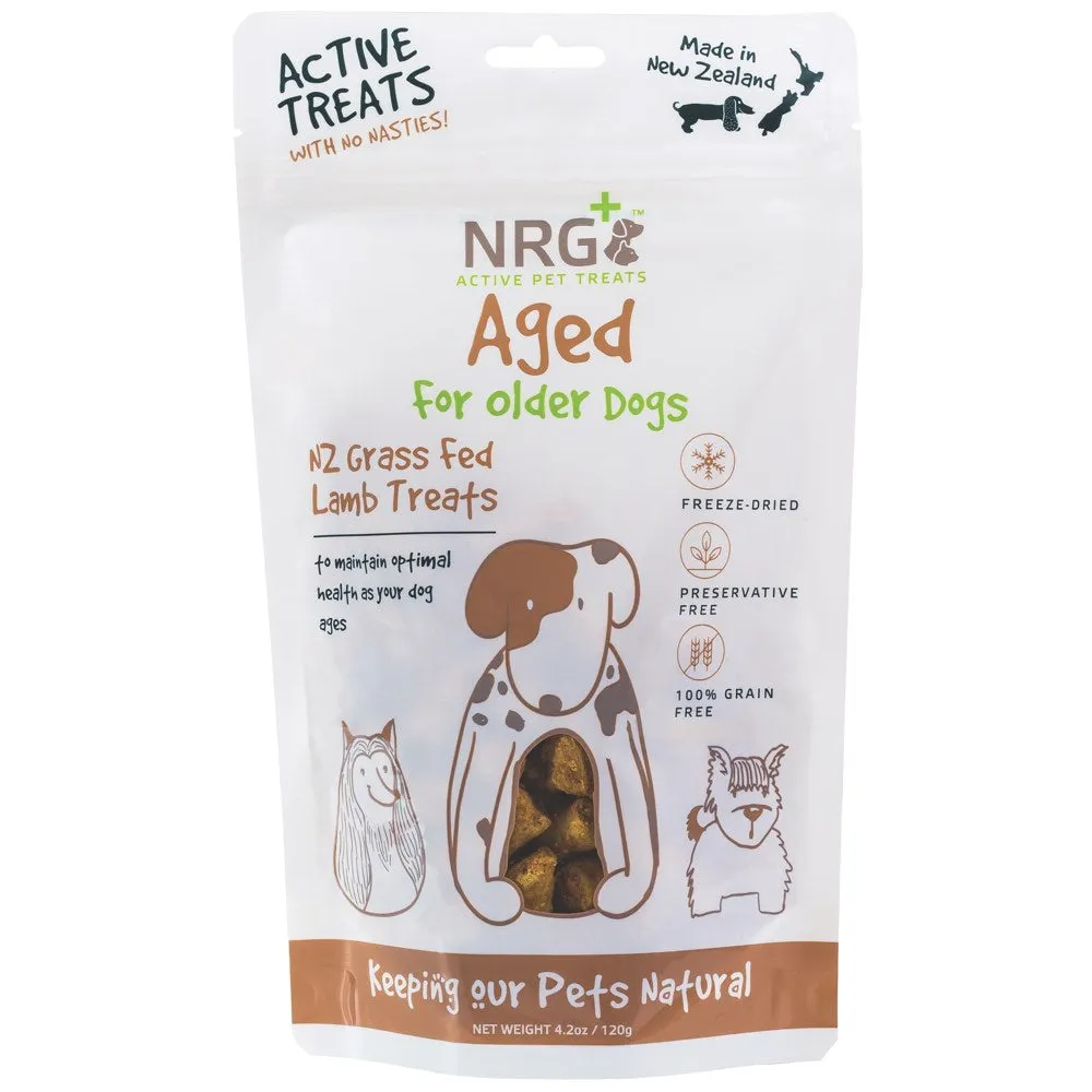 NRG  Aged NZ Grass-Fed Lamb Freeze-Dried Dog Treats 120g