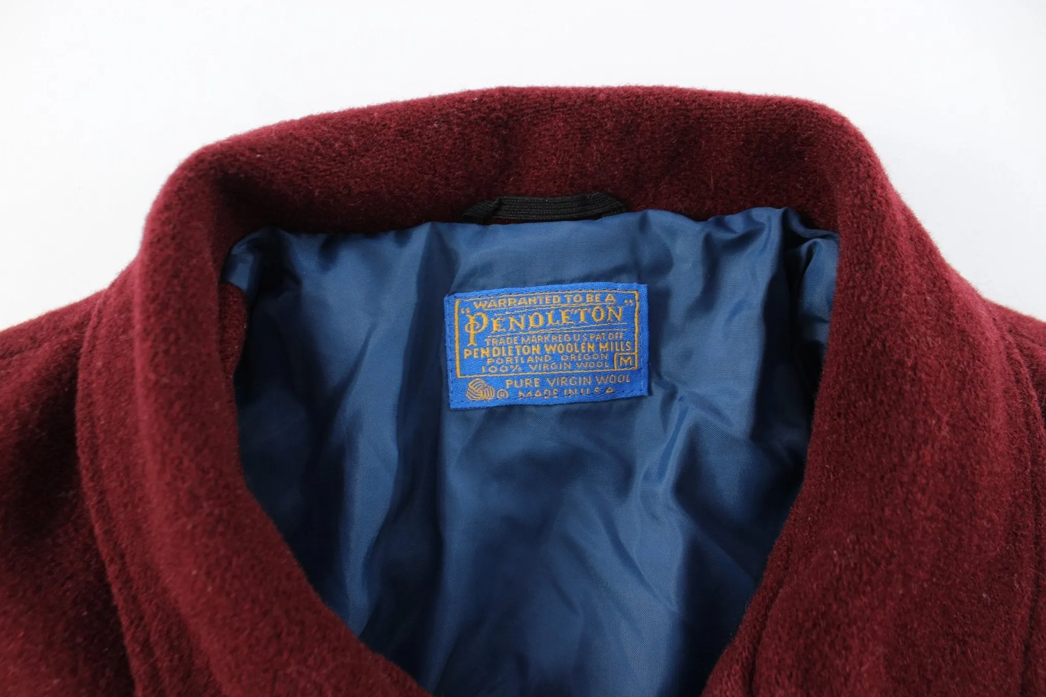 Pendleton Woolen Mills Burgundy Coat