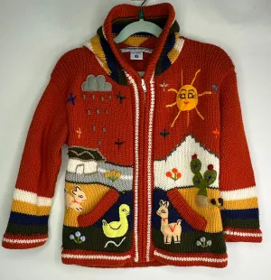 Peruvian Wool Sweater size 6