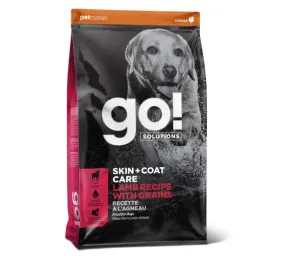 PETCUREAN GO! Skin   Coat Care: Lamb Recipe with Grains for Dogs